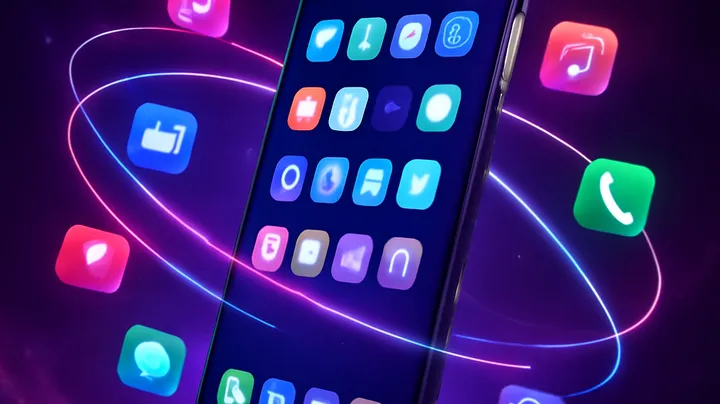 333VIP COM Sleek smartphone floating in space